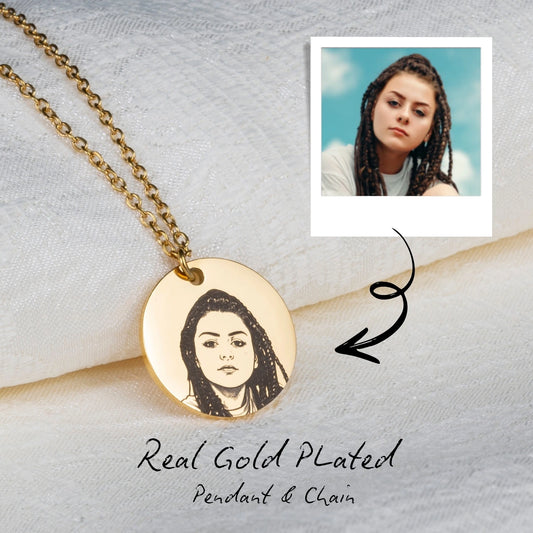 Photo Pendant Necklace