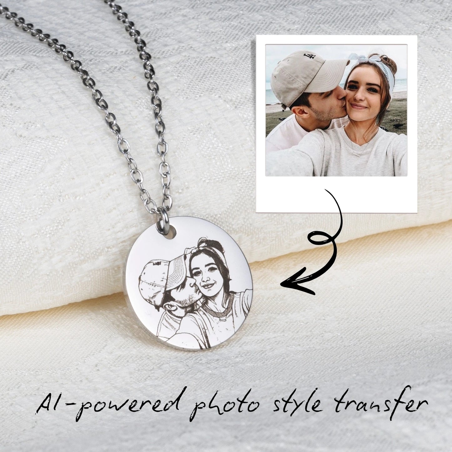 Photo Pendant Necklace