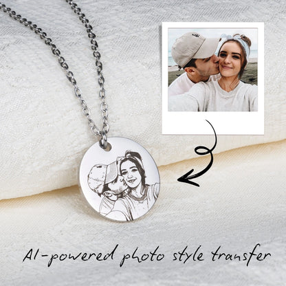 Photo Pendant Necklace