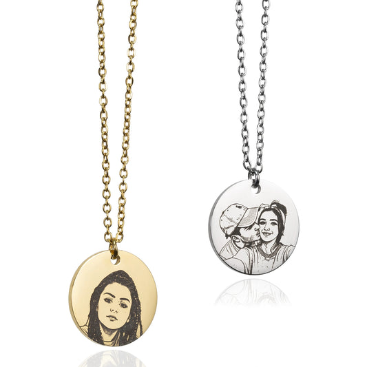 Photo Pendant Necklace