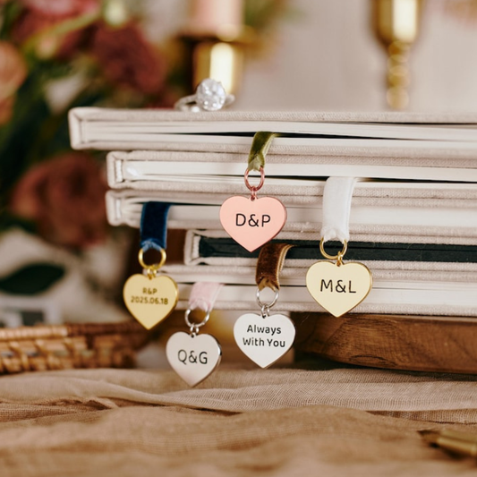 Velvet Ribbon Personalised Bookmark