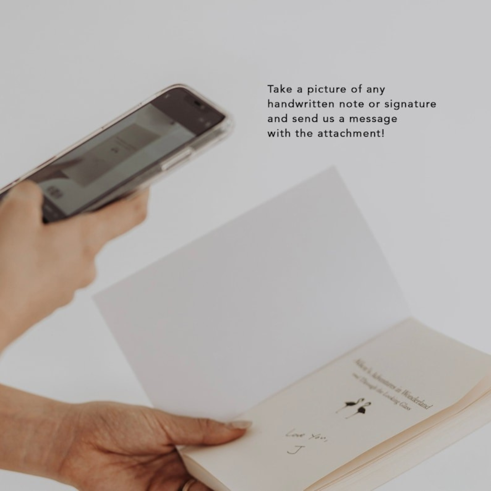 Personalized Childrens Handwriting Keychain