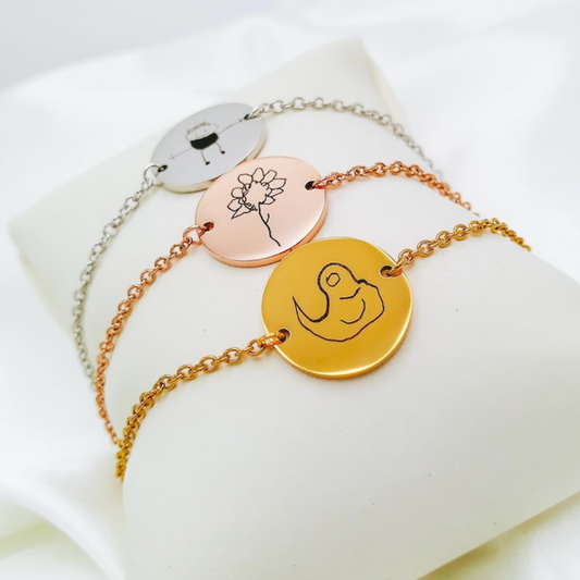 Custom Kids Drawing Bracelet
